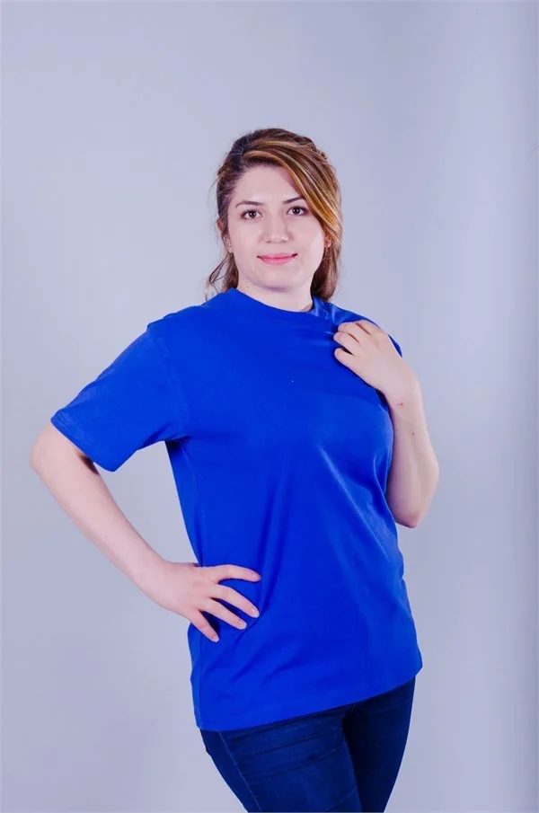 Royal Mavi Kadın Tişört · RM-İK-TDY-381