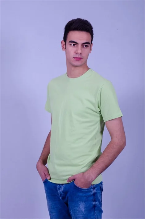 Fıstık Yeşili Tişört · RM-İK-TDY-383