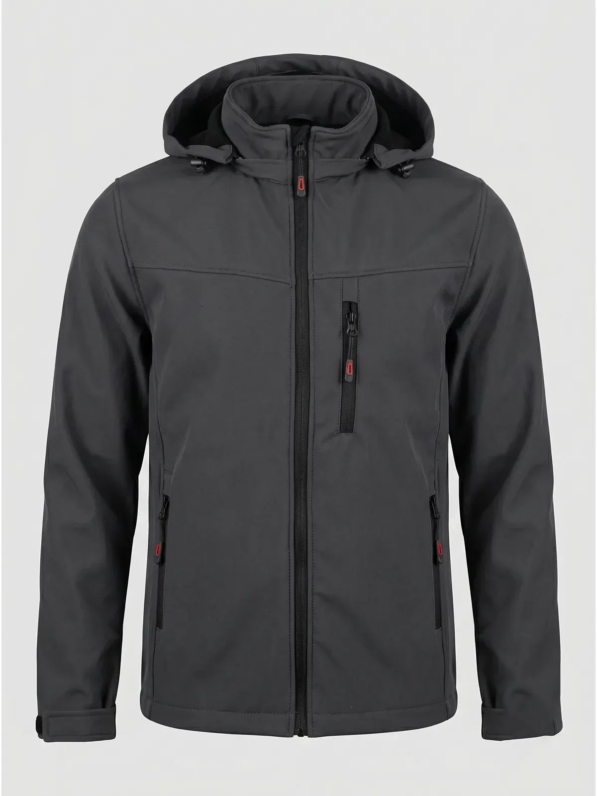 Kapüşonlu Softshell Mont - Antrasit · RM-İK-MC-9