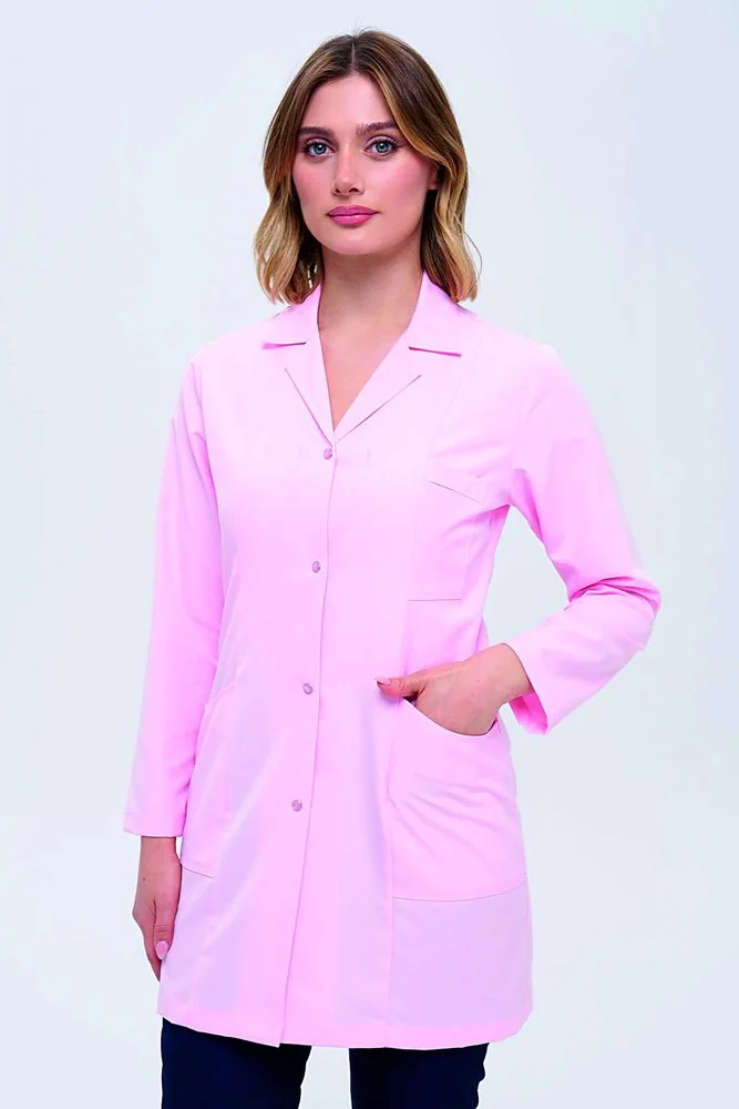 Pembe Kadın İş Önlüğü · RM-İK-ON-23