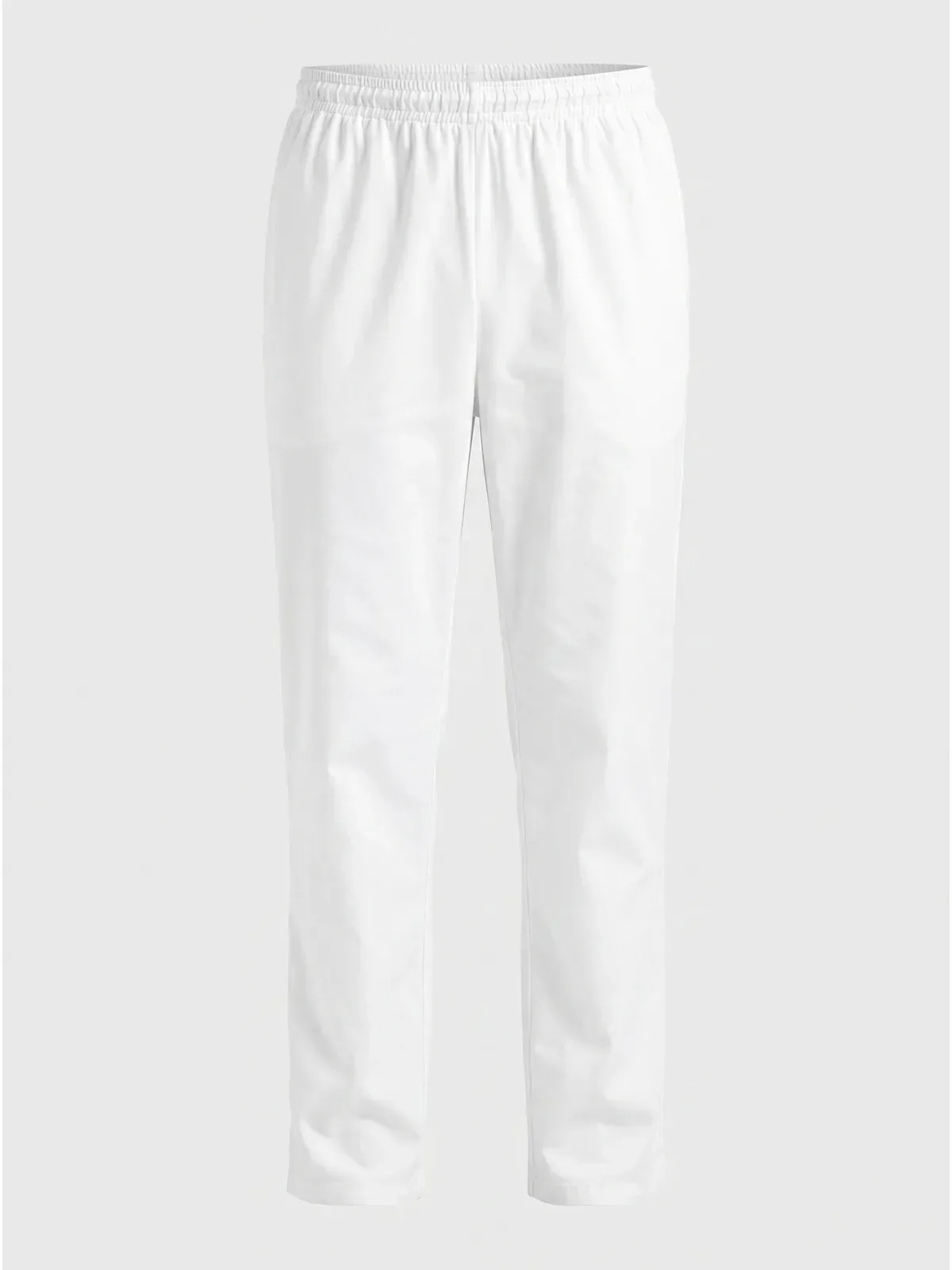 Beli Lastikli Mutfak Pantolonu - Beyaz · RM-İK-PG-352