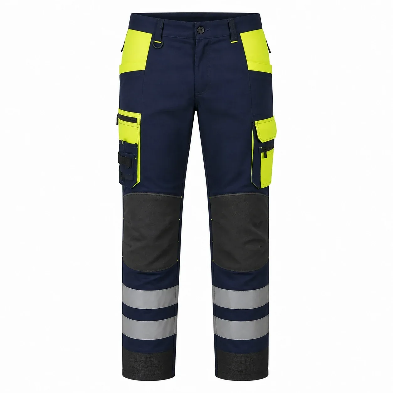 Lacivert Fosfor Çift Reflektörlü İş Pantolonu - Lacivert · RM-İK-PG-370