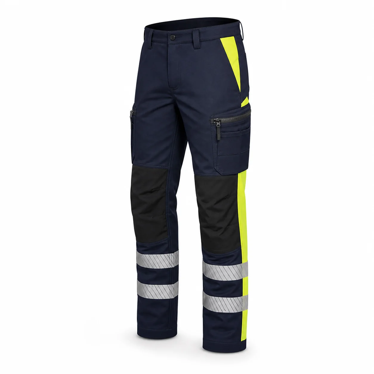 Lacivert Fosfor Reflektörlü Yazlık İş Pantolonu - Lacivert · RM-İK-PG-373
