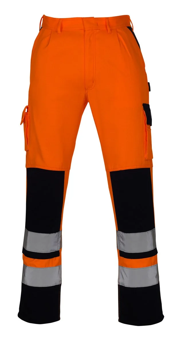 Turuncu-Lacivert Reflektörlü İş Pantolonu · RM-İK-PG-395