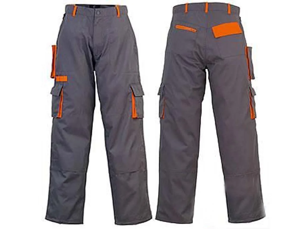 Gri-Turuncu İş Pantolonu · RM-İK-PG-405