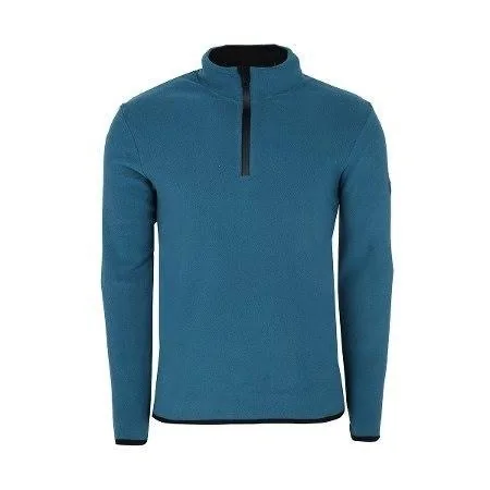 Turkuaz Yarım Fermuarlı Polar · RM-İK-PO-43