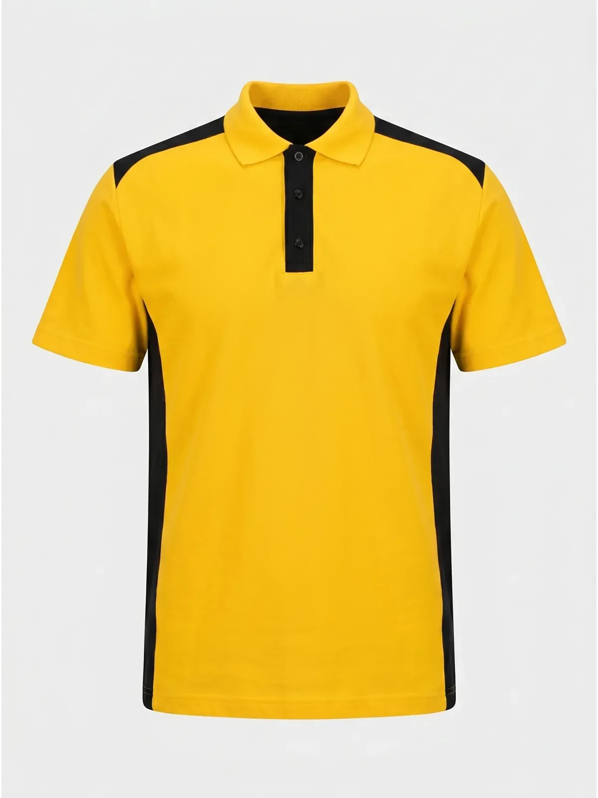 Model Polo Yaka Tişört - Sarı Siyah · RM-İK-TPY-338