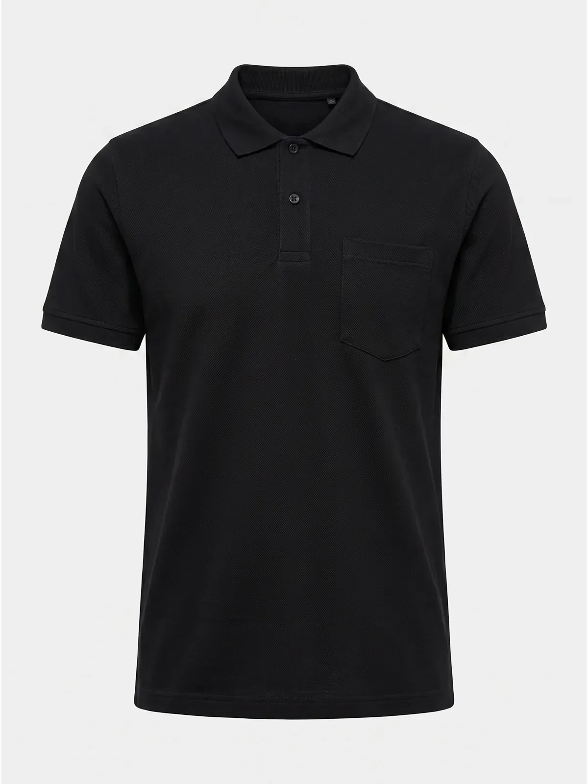 Cepli Polo Yaka Tişört - Siyah · RM-İK-TPY-368