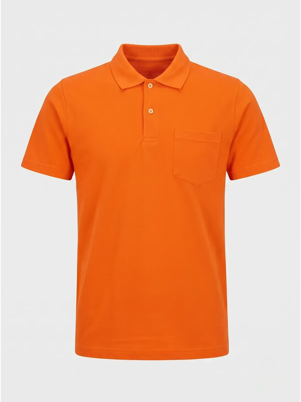 Cepli Polo Yaka Tişört - Turuncu · RM-İK-TPY-369