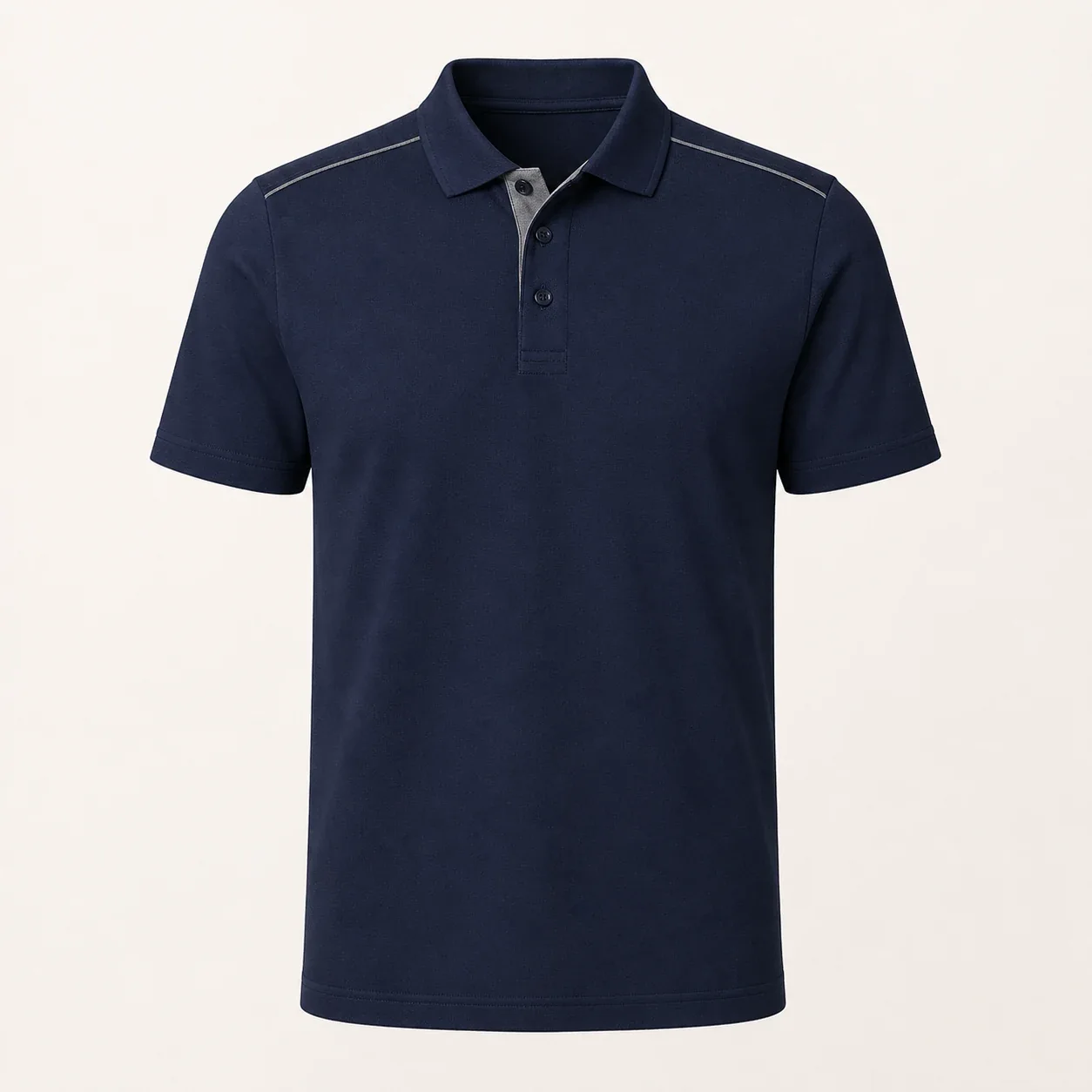 Lacivert Biyeli Polo Yaka İş Tişörtü - Lacivert · RM-İK-TPY-373