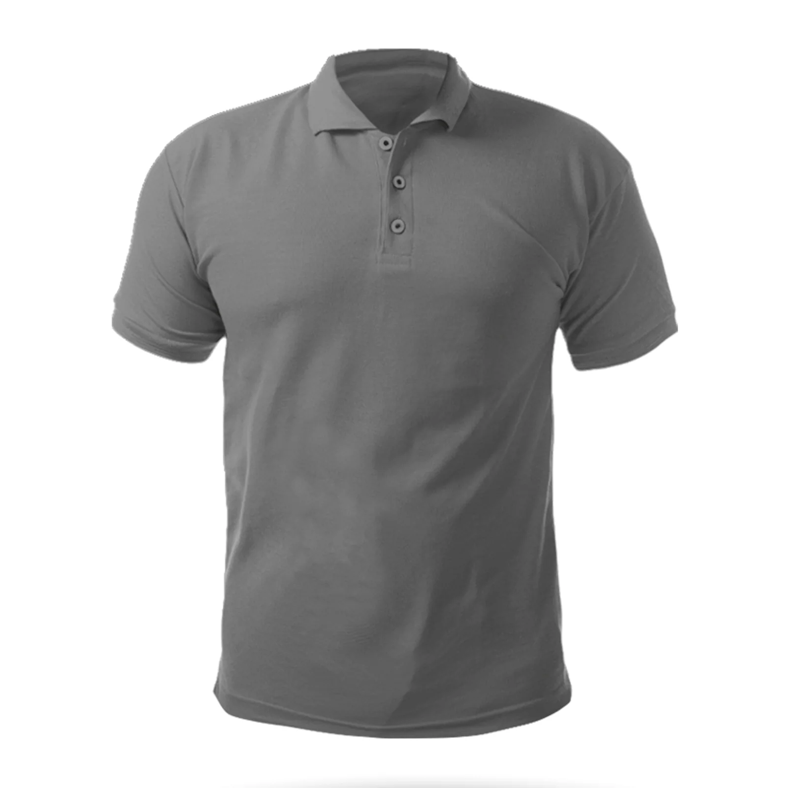Polo Yaka Tişört - Gri · RM-İK-TPY-387