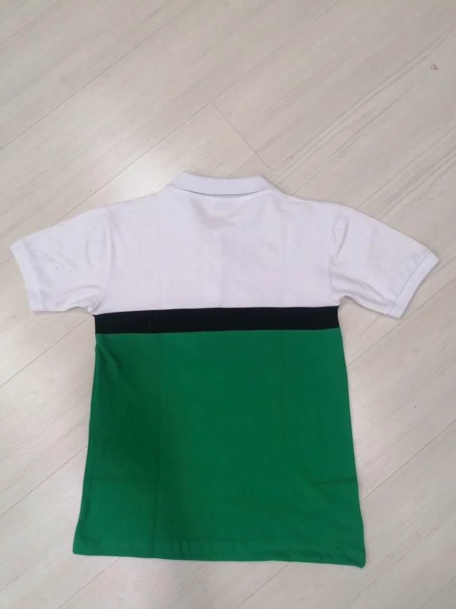 Beyaz-Yeşil Polo Yaka Tişört · RM-İK-TPY-416 (2/2)