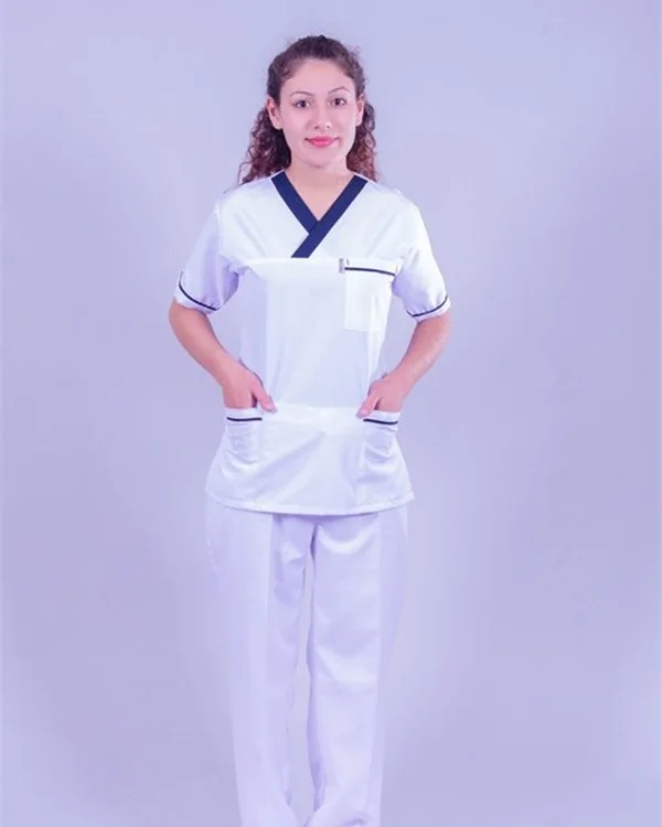 Beyaz Biyeli Medikal Üst · RM-İK-SG-4