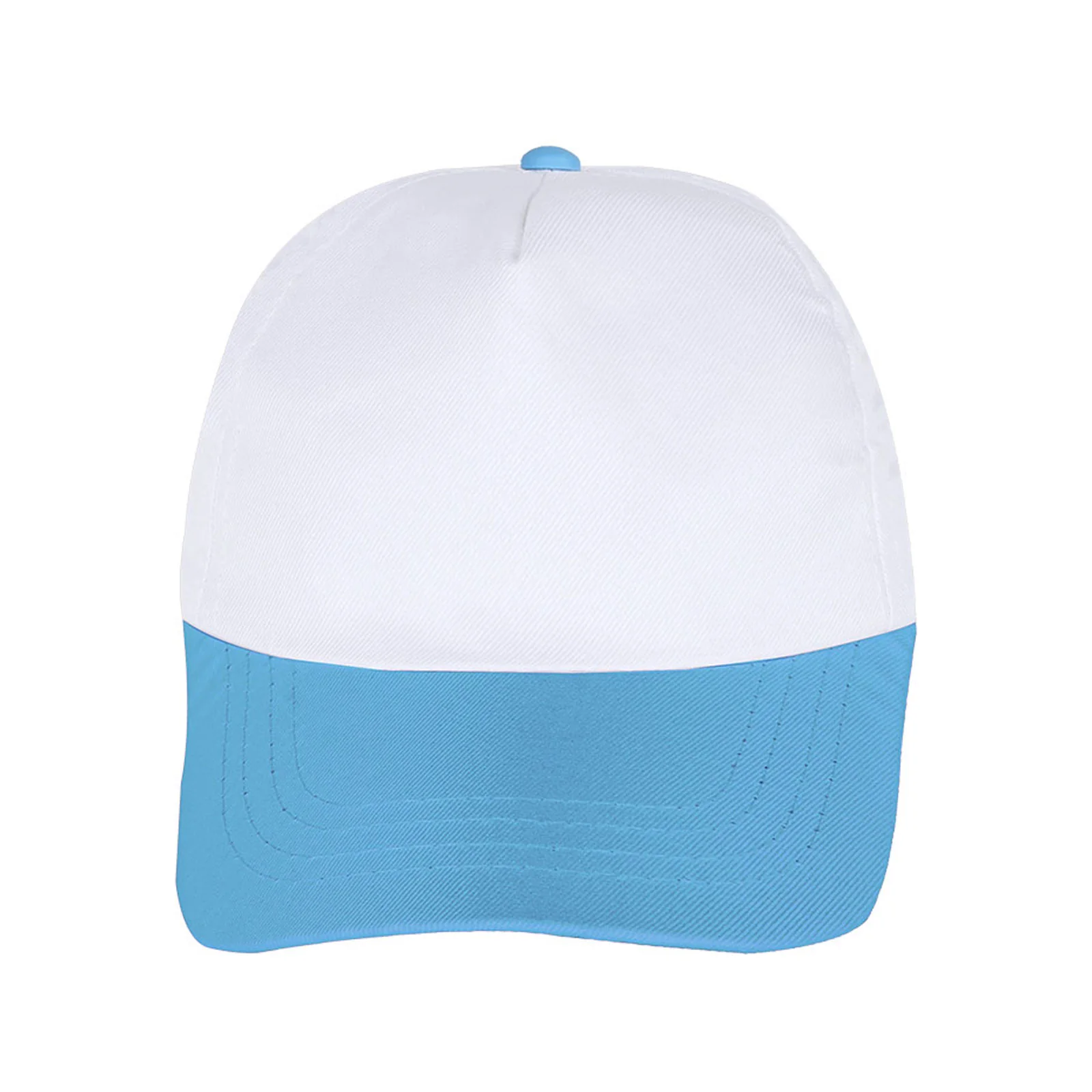 Polyester Şapka - Beyaz / Turkuaz · RM-İK-SB-47 (2/3)