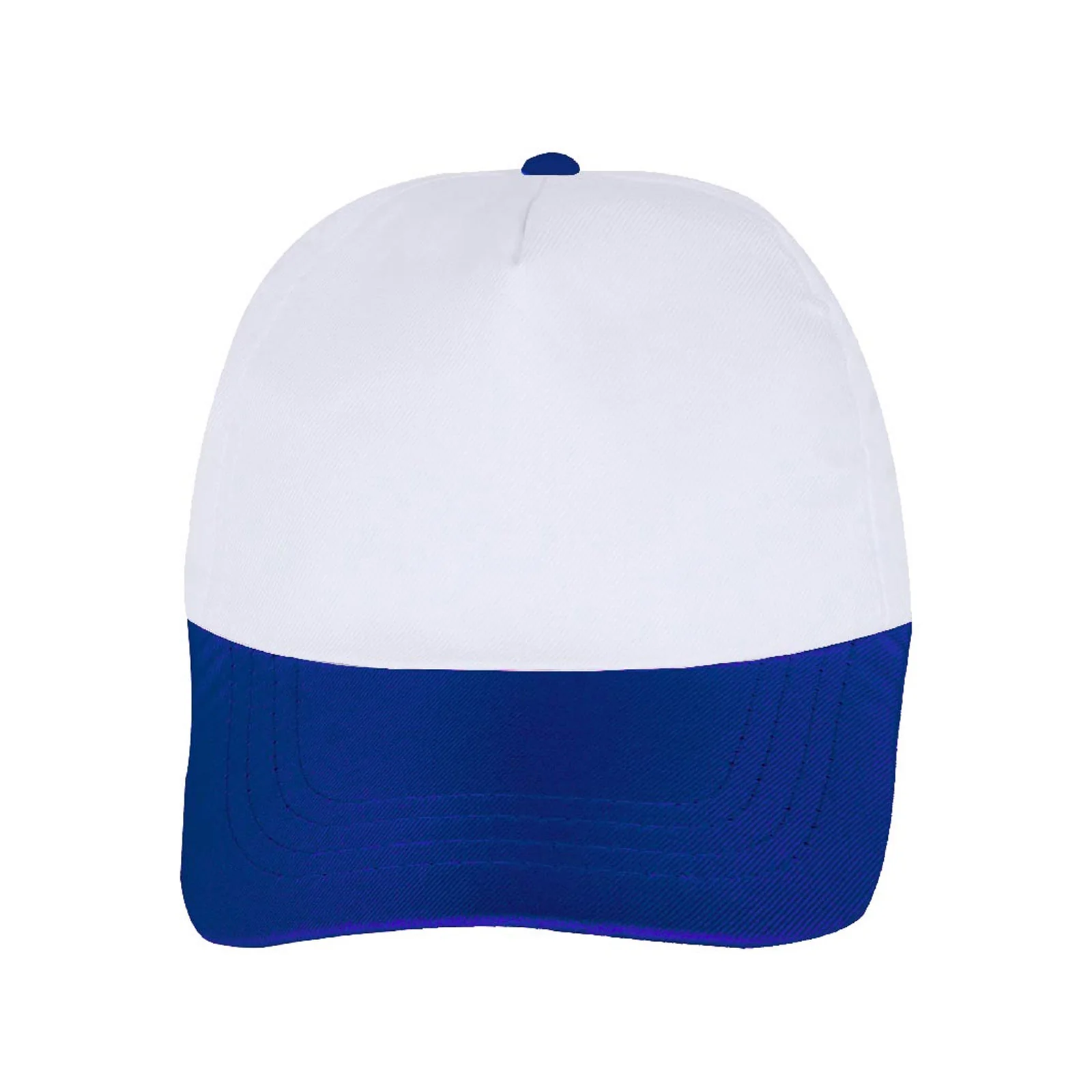 Polyester Şapka - Beyaz / Saks Mavi · RM-İK-SB-49 (2/3)