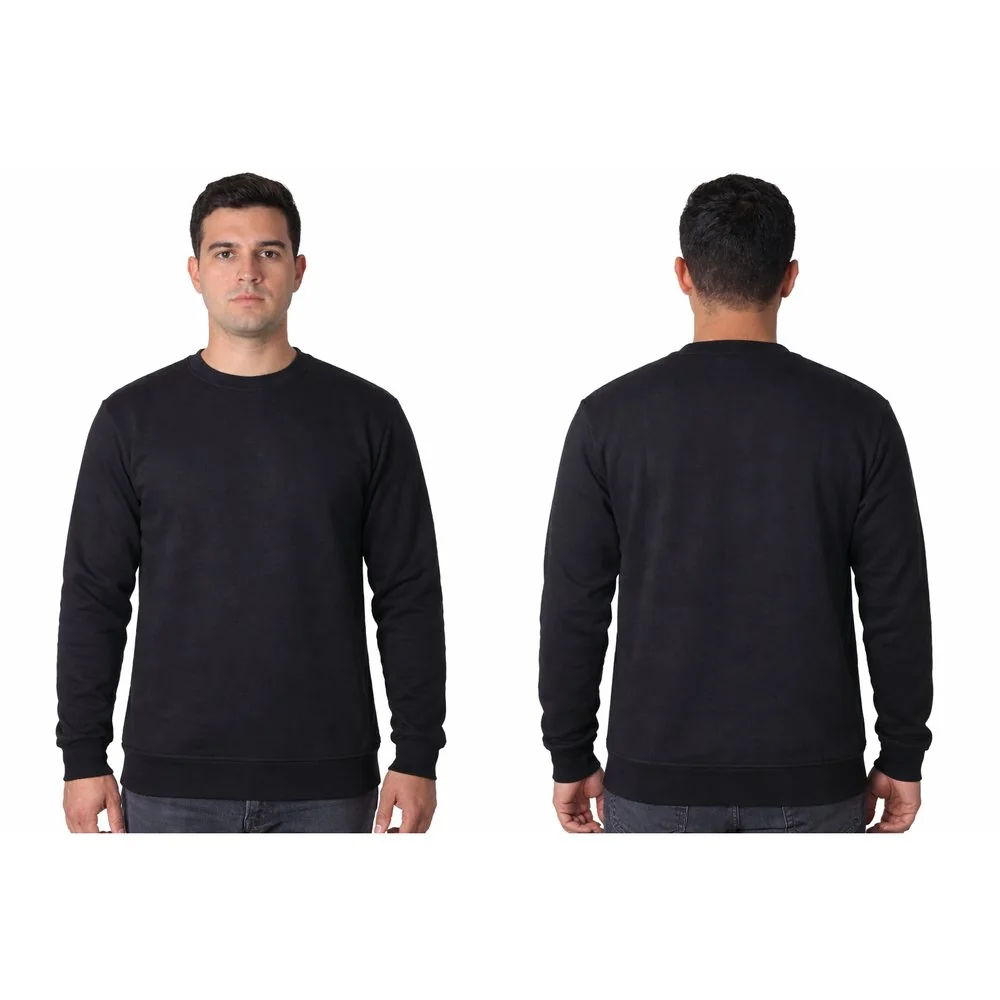 Siyah Bisiklet Yaka Sweatshirt · RM-İK-SW-42