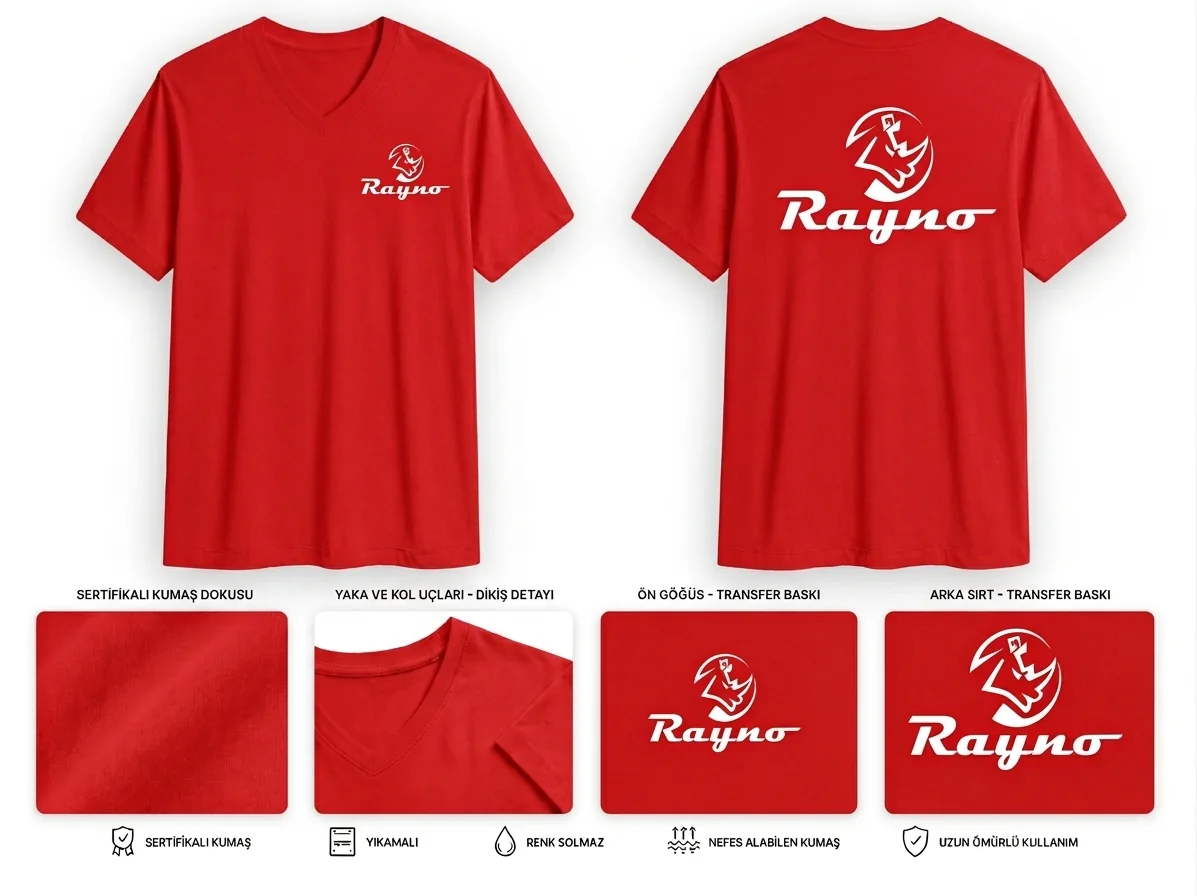 V Yaka Tshirt - RM-İK-TVY-308