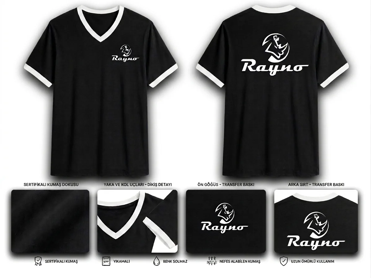 V Yaka Tshirt - RM-İK-TVY-312