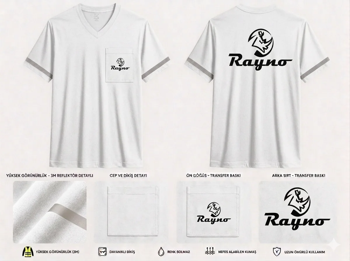 V Yaka Tshirt - RM-İK-TVY-319