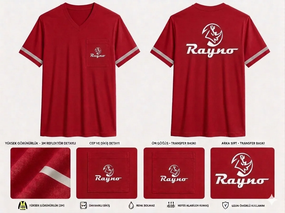 V Yaka Tshirt - RM-İK-TVY-320