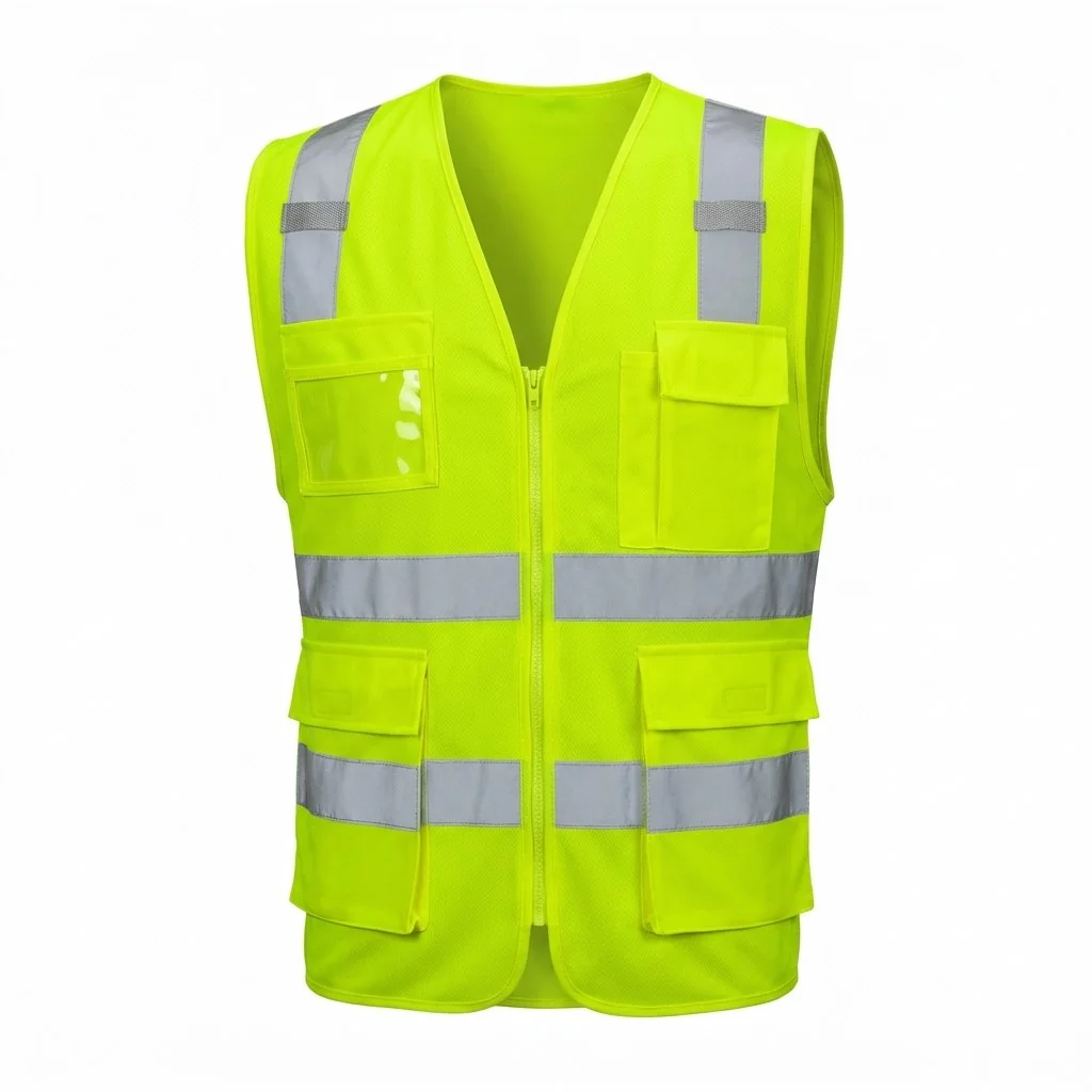 Sarı Çok Cepli Yelek · RM-İK-YL-78