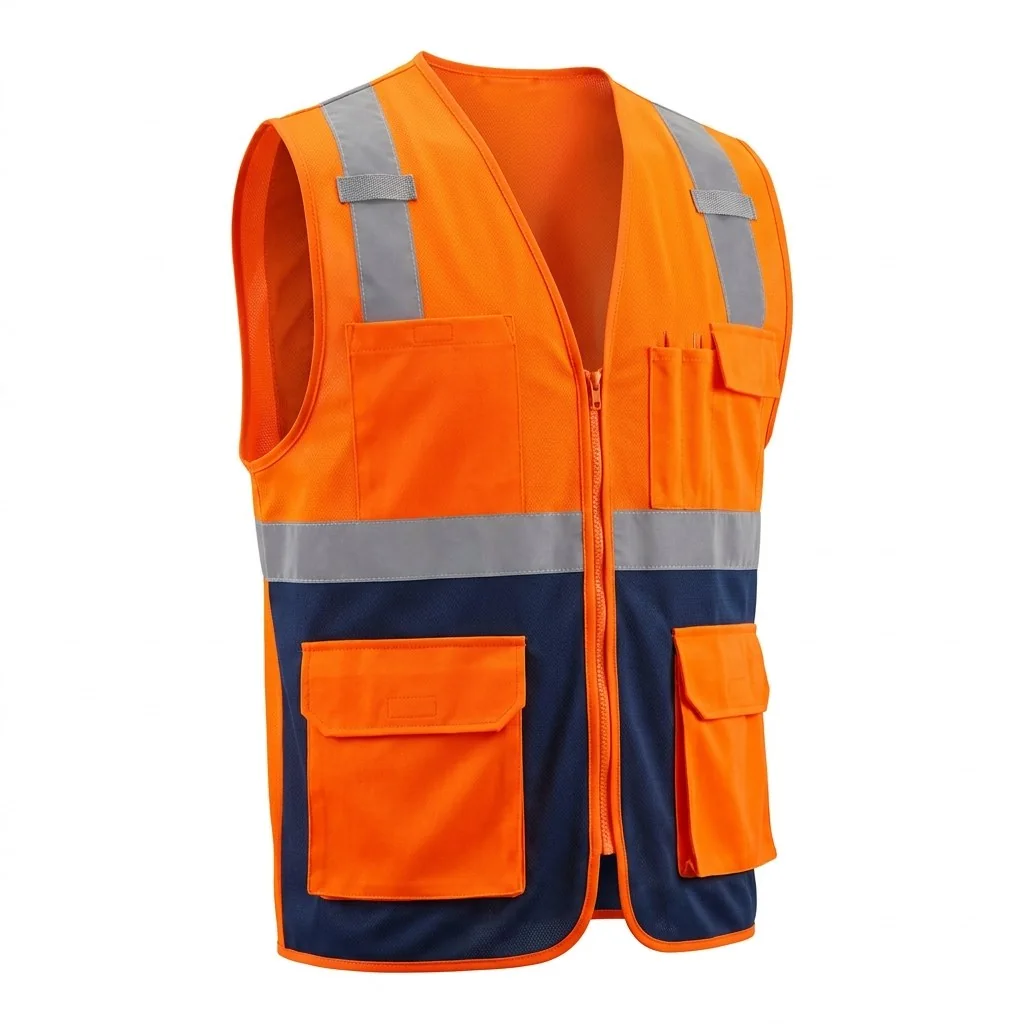 Turuncu-Lacivert Yelek · RM-İK-YL-86