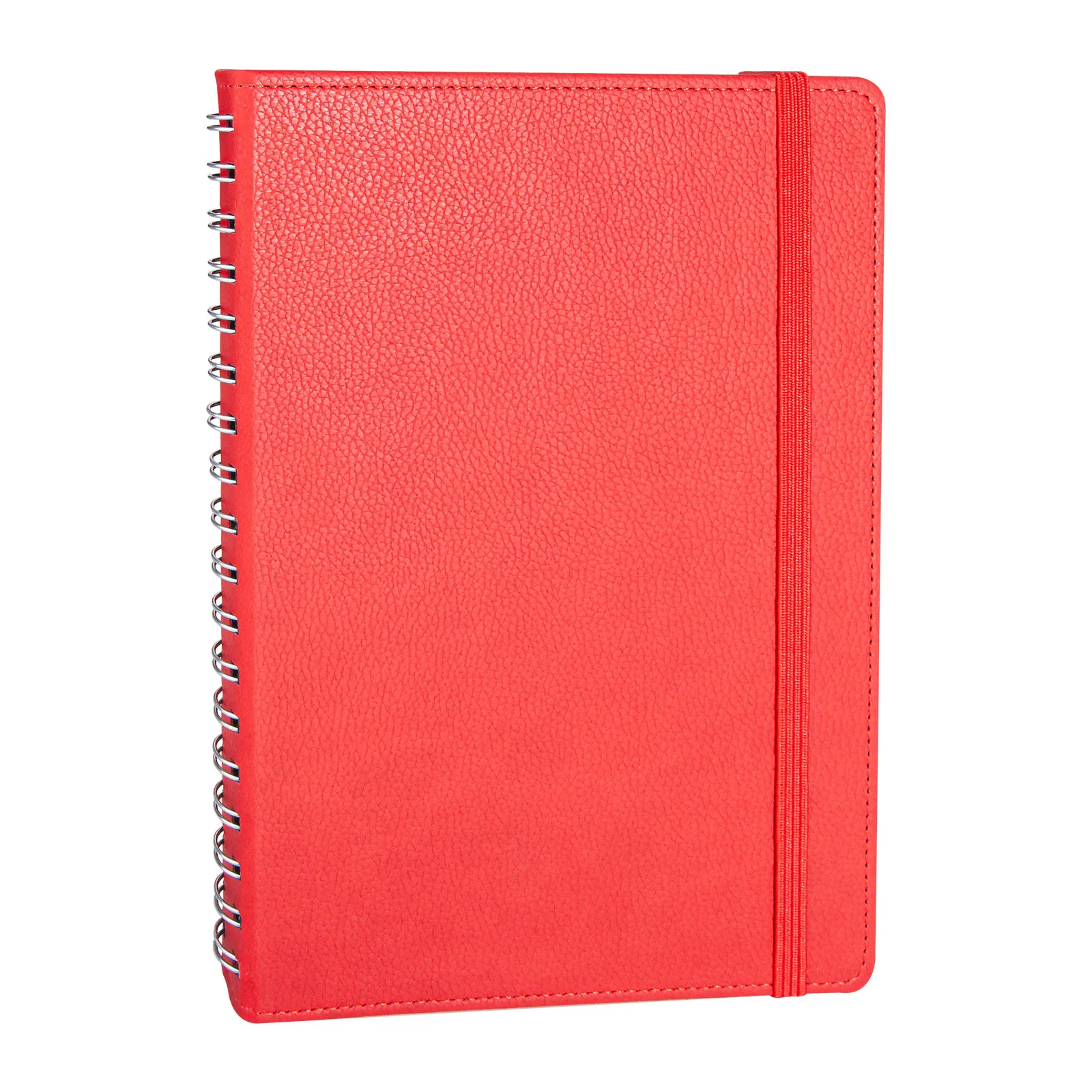 Spiralli Tarihsiz Defter 17x24 cm - Kırmızı · RM-M-D-110