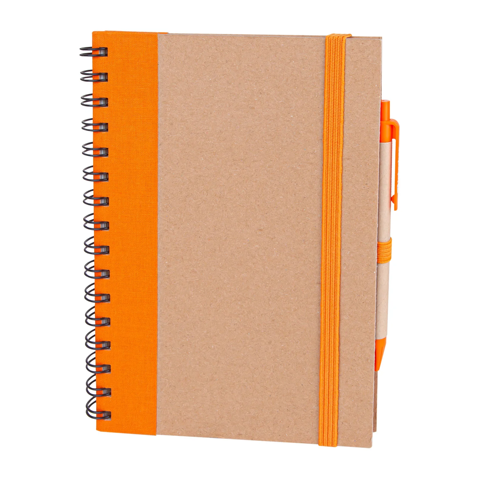 Spiralli Tarihsiz Defter 15x21 cm - Turuncu · RM-M-D-155