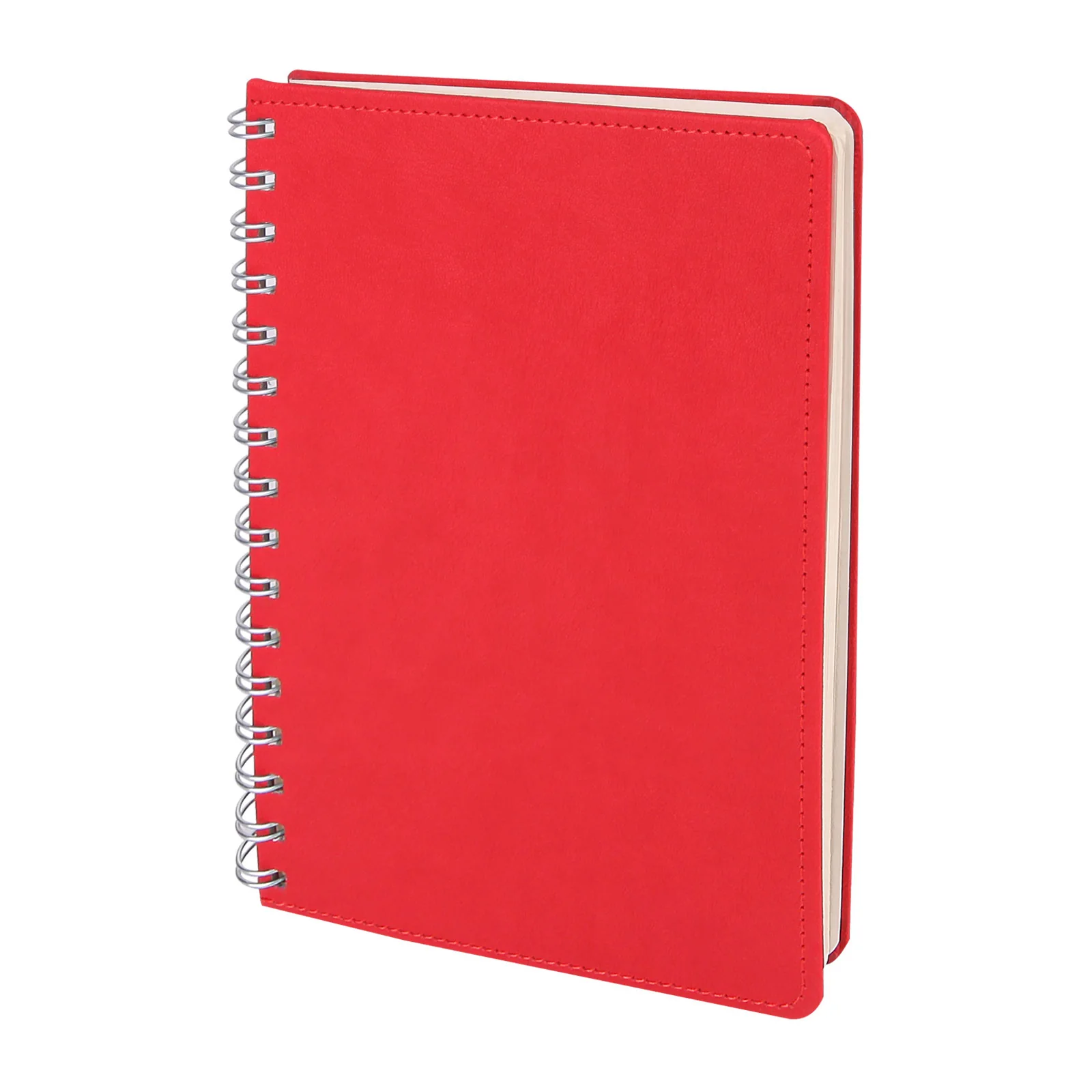 Spiralli Tarihsiz Defter 15x21 cm - Kırmızı · RM-M-D-7