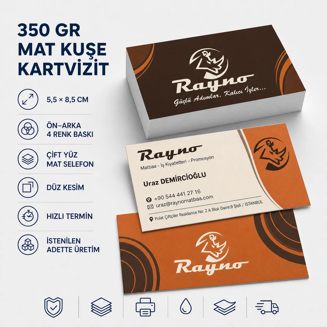 Kartvizit - RM -MK - 3502