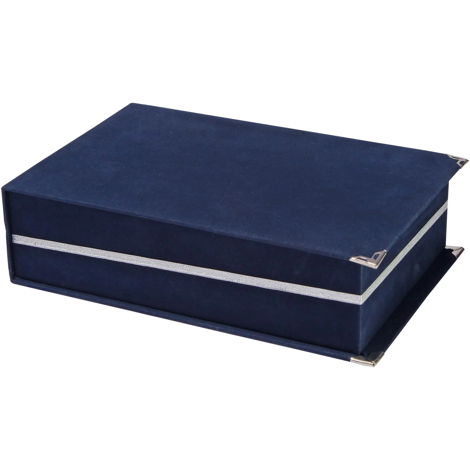 Kadife Plaket Kutusu 14x24 cm - Lacivert · RM-M-KT-8 (2/2)