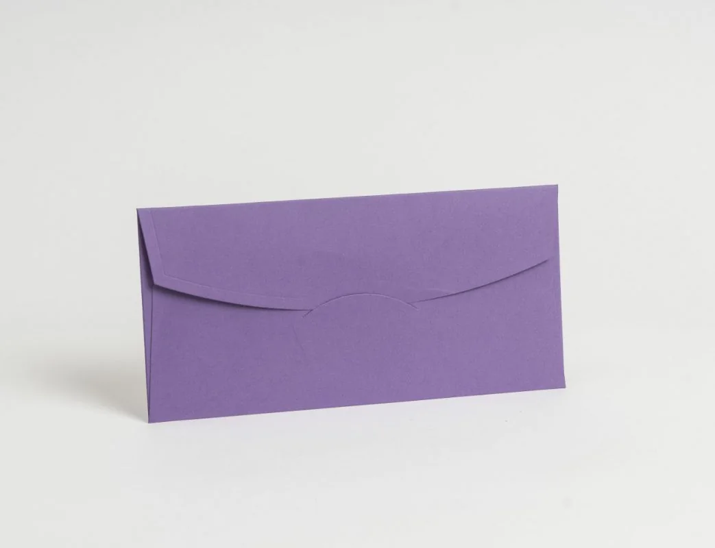 Davetiye zarfı 11x22 cm - Mor · RM-M-ZF-137