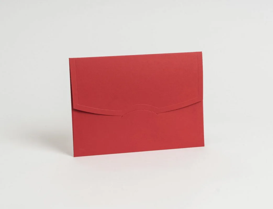 Davetiye zarfı 16x23 cm - Kırmızı · RM-M-ZF-148