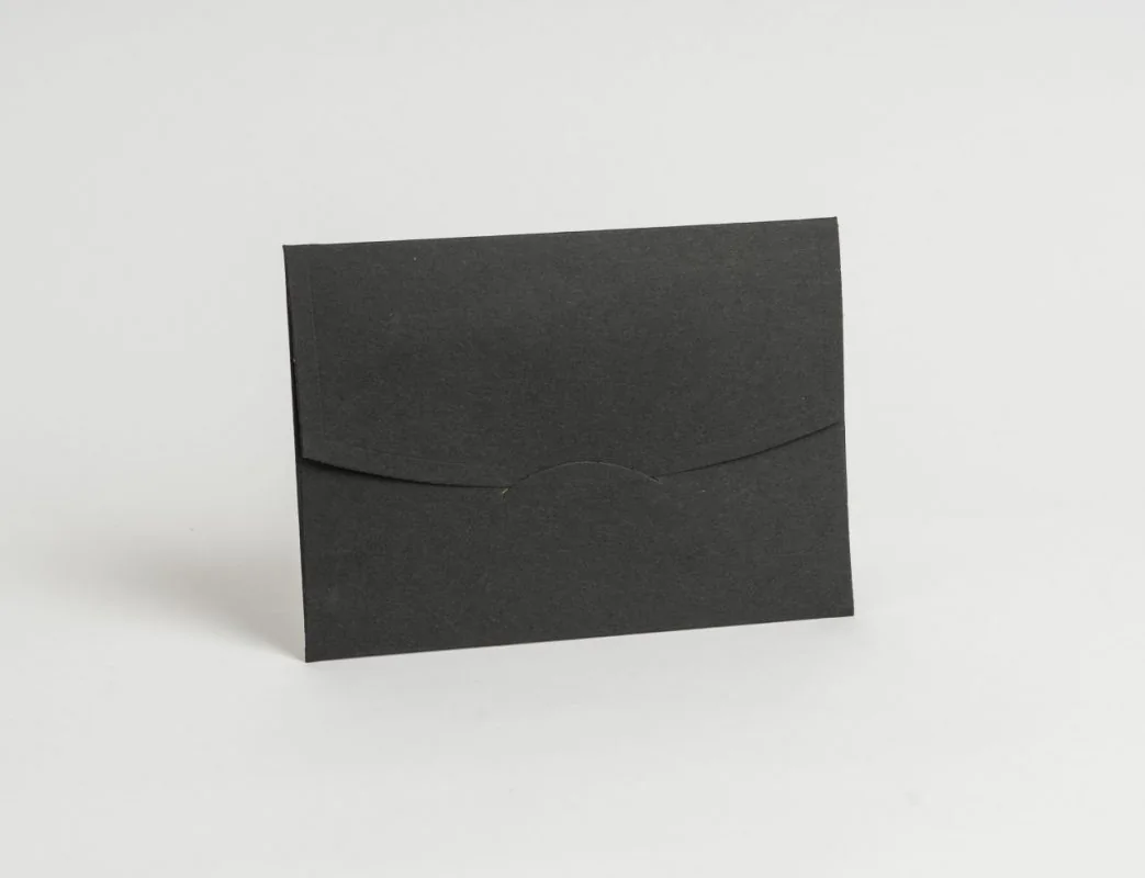 Davetiye zarfı 13x18 cm - Siyah · RM-M-ZF-189