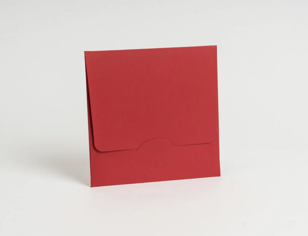 Davetiye zarfı 16x16 cm - Kırmızı · RM-M-ZF-235