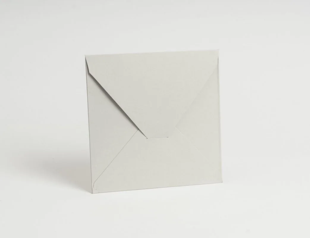 Davetiye zarfı 16x16 cm - Açık Gri · RM-M-ZF-252