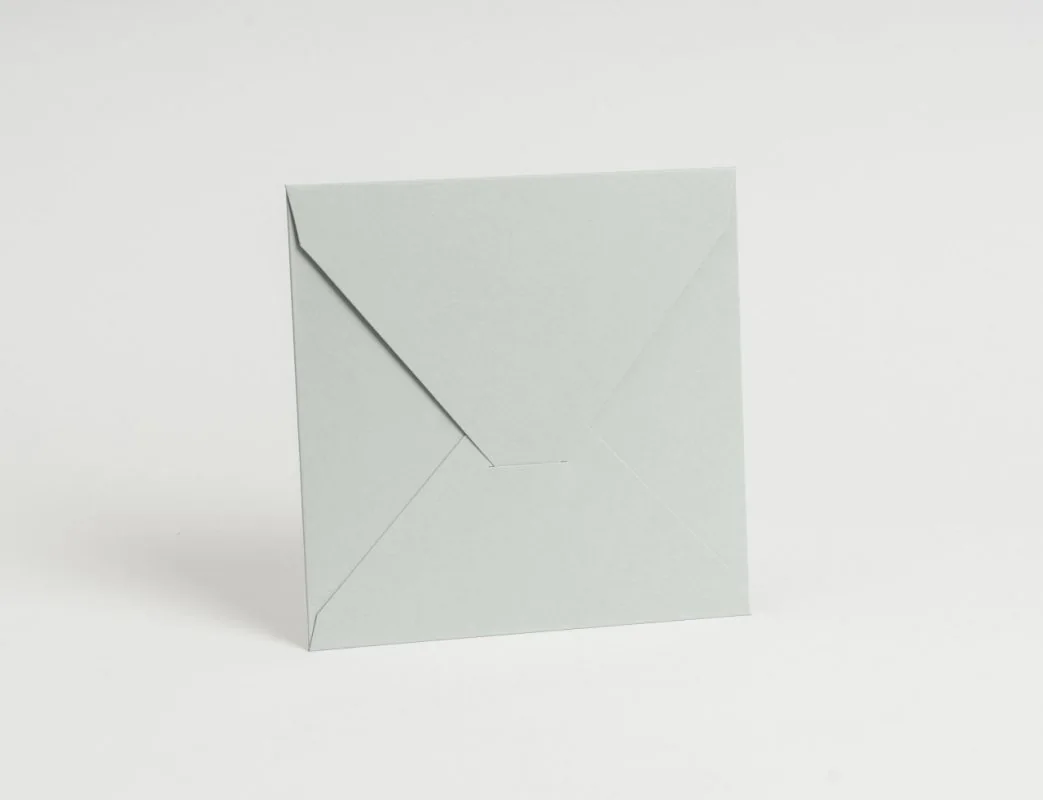 Davetiye zarfı 16x16 cm - Su Yeşili · RM-M-ZF-258