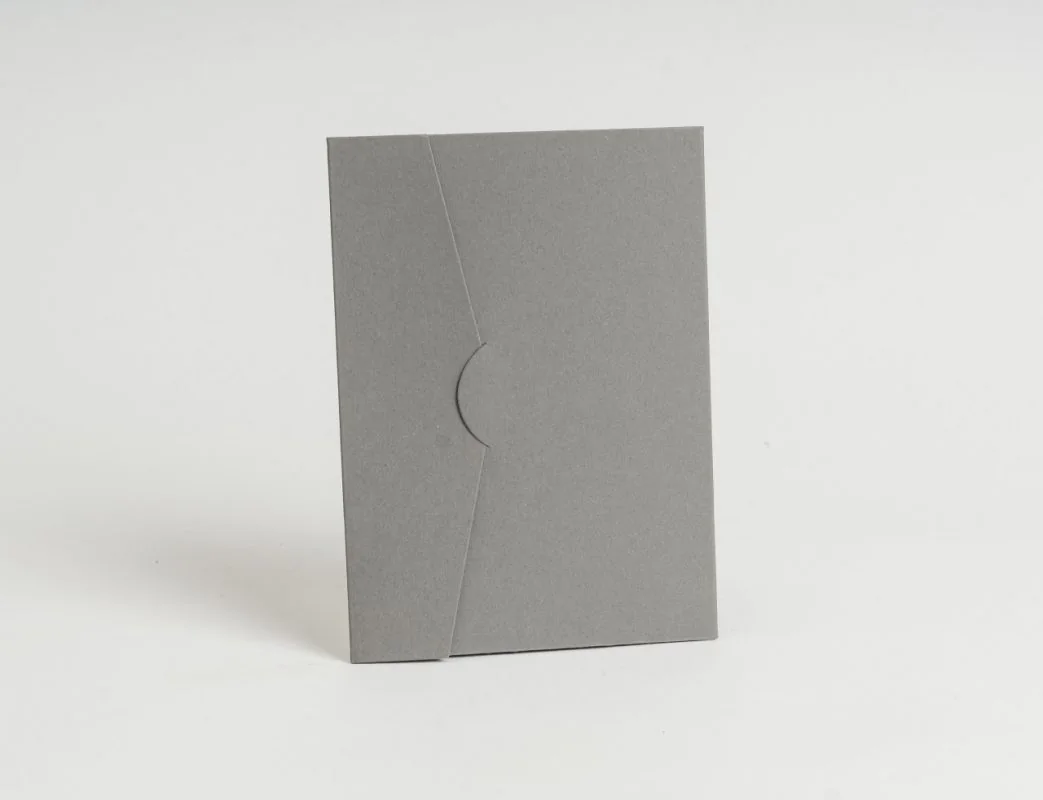 Davetiye zarfı 13x18 cm - Gri · RM-M-ZF-263