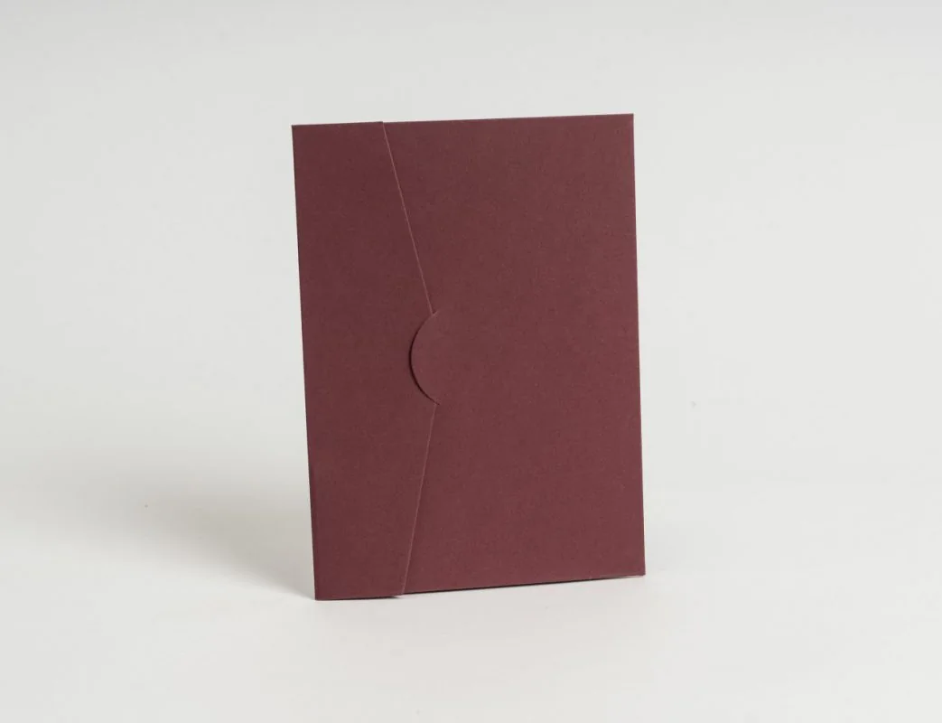 Davetiye zarfı 13x18 cm - Bordo · RM-M-ZF-265
