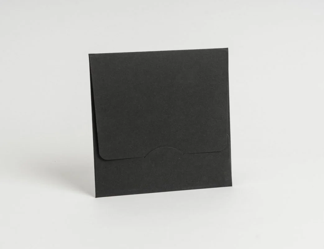 Davetiye zarfı 16x16 cm - Siyah · RM-M-ZF-319