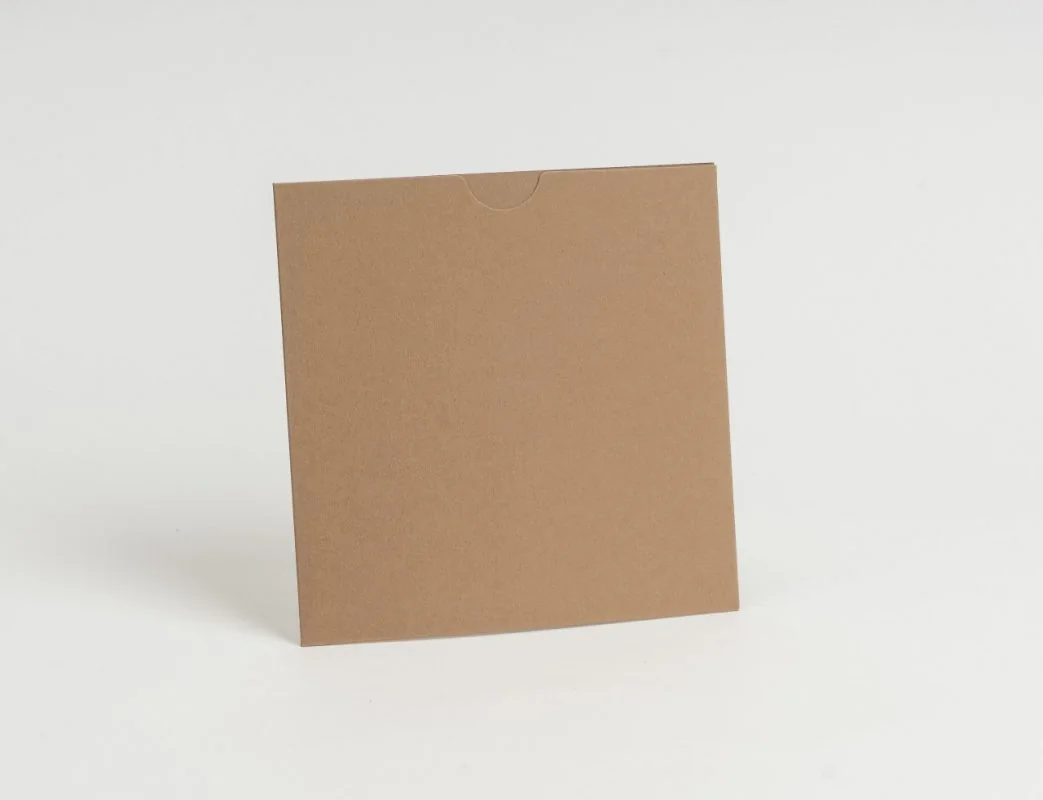 Davetiye zarfı 16x16 cm - Kraft · RM-M-ZF-483