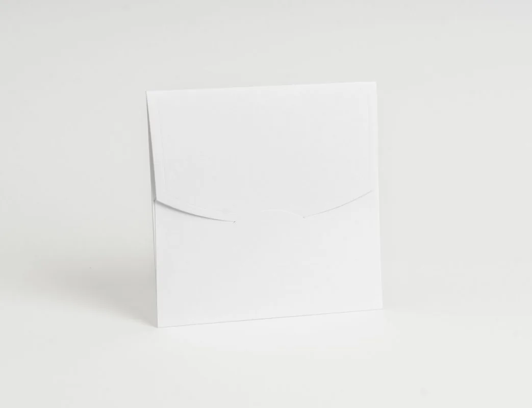 Davetiye zarfı 16x16 cm - Beyaz · RM-M-ZF-515