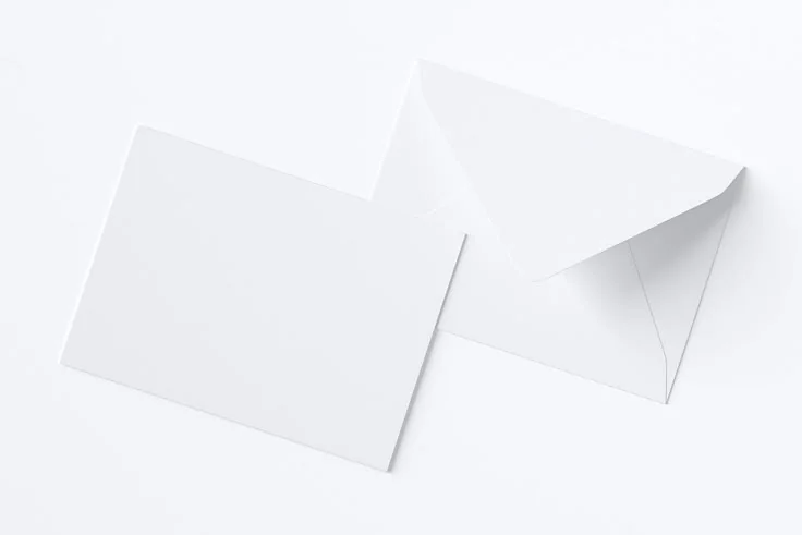 Kartvizit zarfı 7x9 cm - Beyaz · RM-M-ZF-533