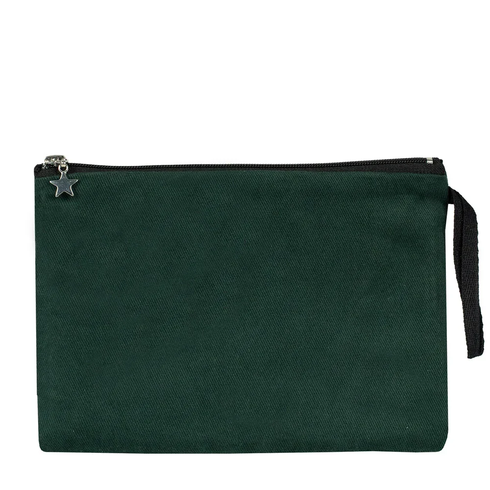 Clutch Çanta Çam Yeşili (25x18 cm) Astarlı · RM-P-CN-60