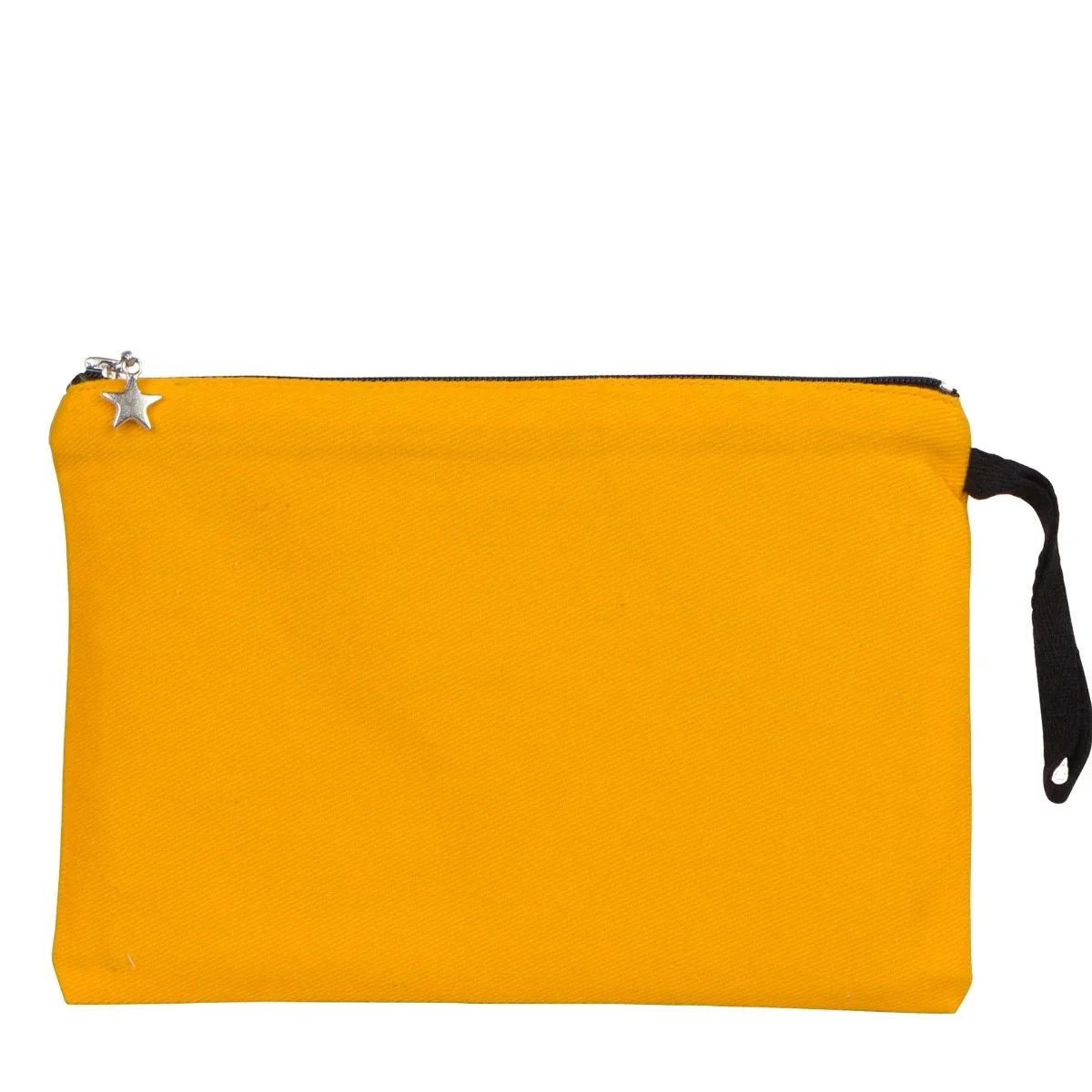 Clutch Kanvas Çanta Sarı (25x18) Astarlı · RM-P-CN-73