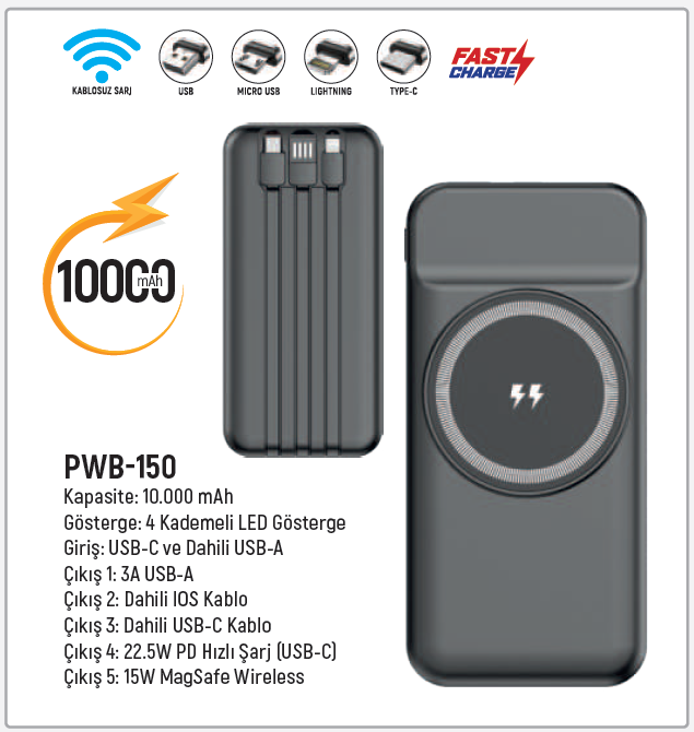 Powerbank - PWB-150