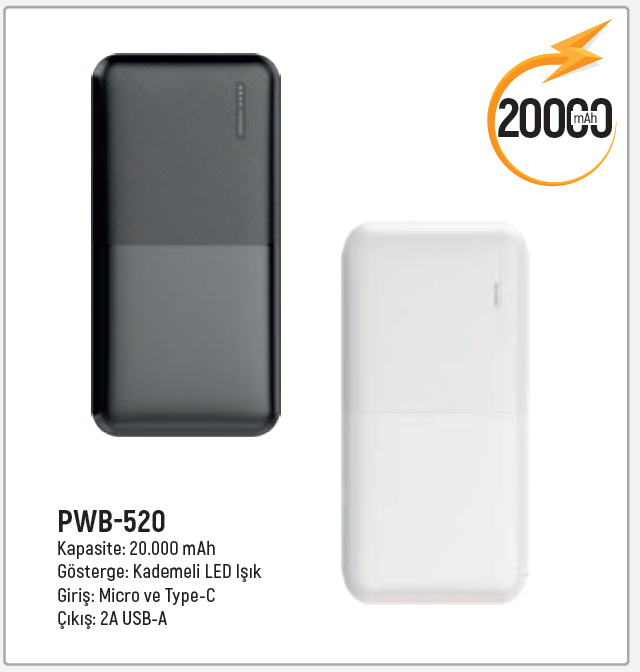 Powerbank - PWB-520