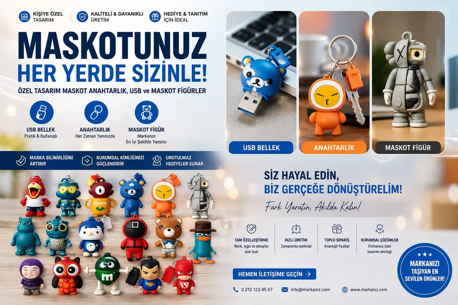 USB & Teknolojik Promosyon örneği